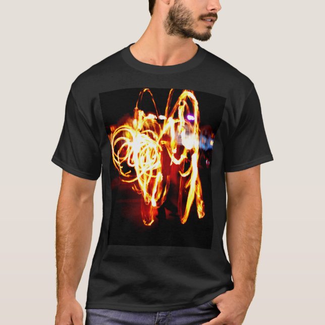 Camiseta Dançar com Fogo (Frente)