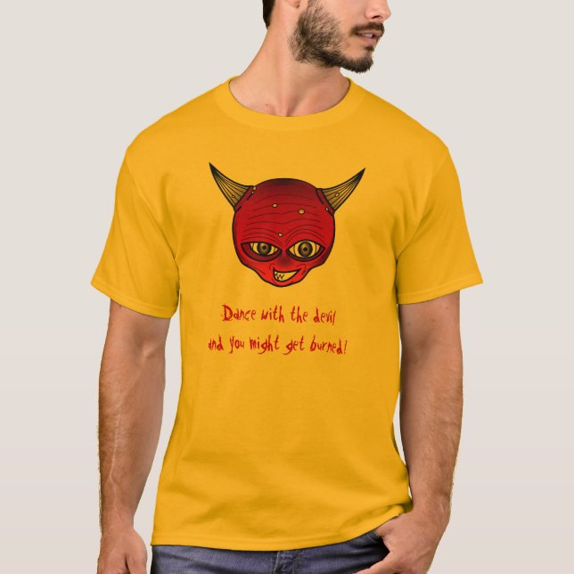 Camiseta Dançar com o diabo (Frente)