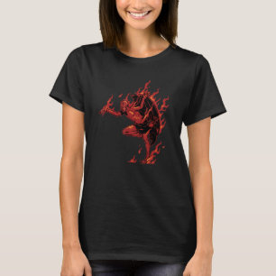 Camiseta Dançar Com o Diabo Lúcifer Demônio Satânico Oculto