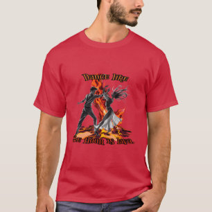 Camiseta Dançar como o chão é lava.