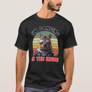 Camiseta Dançar Na Dentro - Estilo Quokka