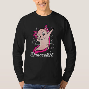 Camiseta Dançarina Anfíbia Anfíbia Dançante Axolotl Mulhere