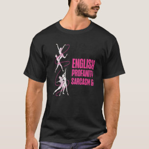 Camiseta Dançarina balé Dance Girl Ballerina Eu Falo 4 Lang