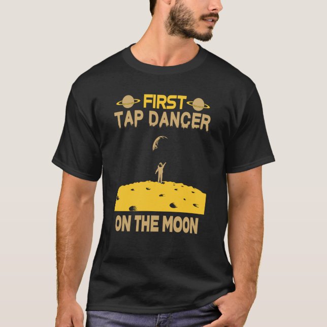 Camiseta Dançarina Da Tap Na Lua (Frente)