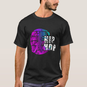 Camiseta dançarina dançarina de aspas