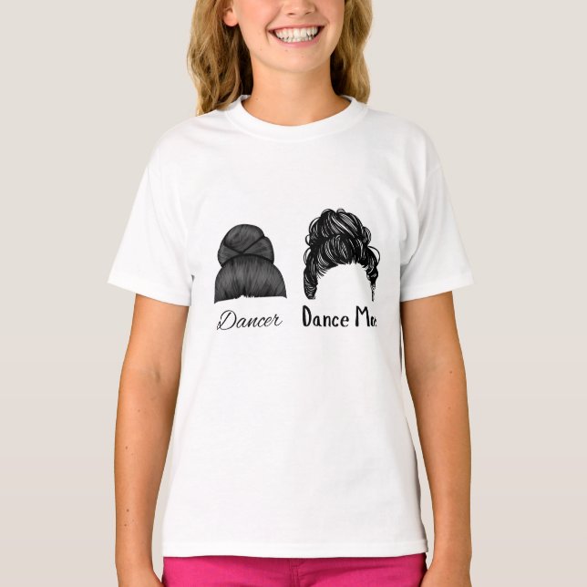 Camiseta Dançarina Dance Mãe (Frente)