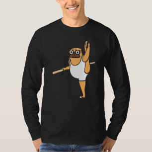 Camiseta Dançarina de Balé Pug