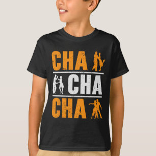 Camiseta Dançarina de Cha Cha Dançar Cubana