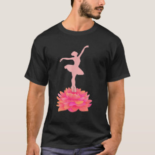 Camiseta Dançarina de dança do Balé Lotus Idea Ballerina