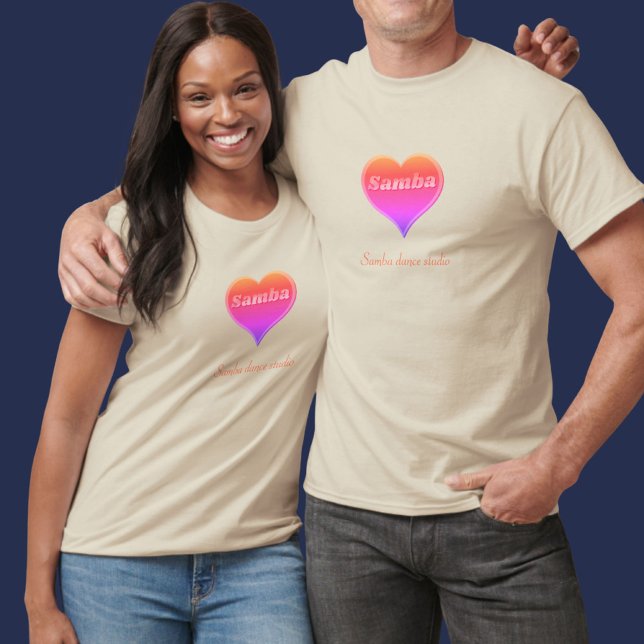 Camiseta Dançarina de samba ou Studio (Criador carregado)