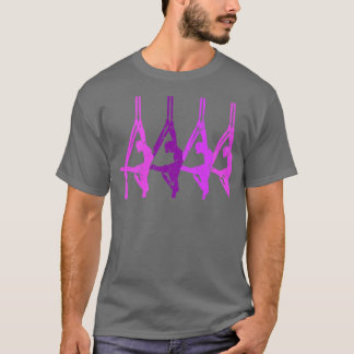 Camiseta Dançarina de Silas Aerialistas Aéreo Gymnastic