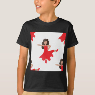 Camiseta dançarina emoji