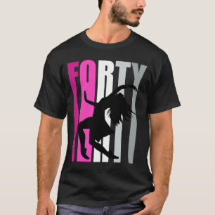 Camiseta Dançarina Rainha Contempora, 40ª Dança Aniversário