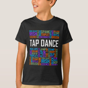 Camiseta Dançarinas De Tap Dançarinas Dançarinas Dançarinas