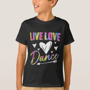 Camiseta Dançarinas Engraçadas Dançando Mulheres Vivem Danç