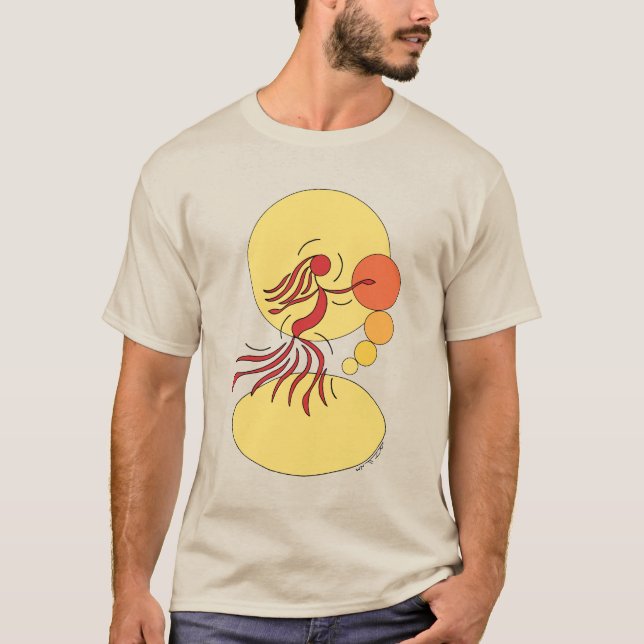 Camiseta Dançarino Abstrato (Frente)