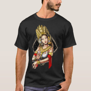 Camiseta Dançarino Cambojano Khmer Apsara