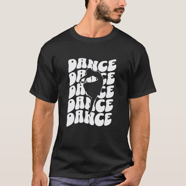 Camiseta Dançarino Coreógrafo Instrutor Aluno Professor Re (Frente)