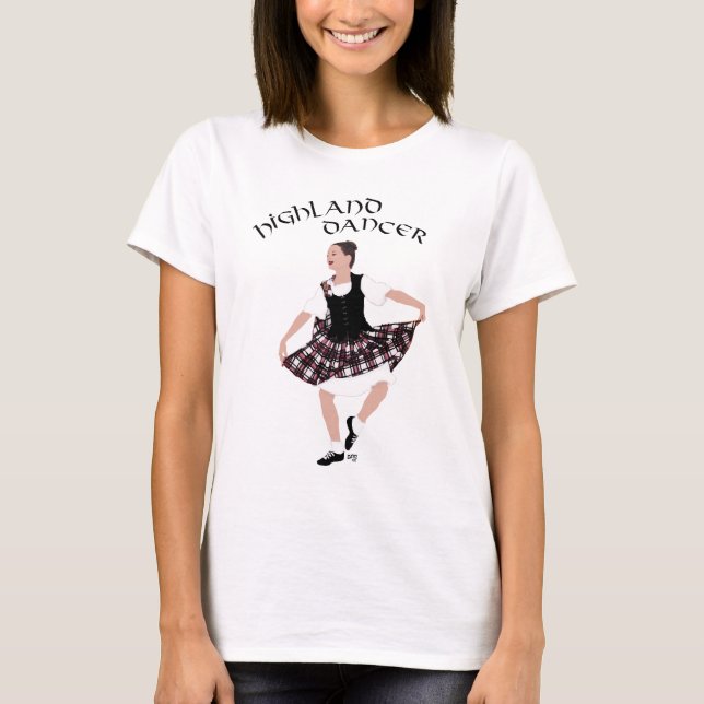 Camiseta Dançarino Country Escocês (Frente)