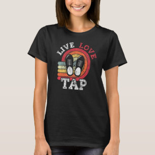 Camiseta Dançarino de Dança da Toque de Amor ao Vivo - Retr