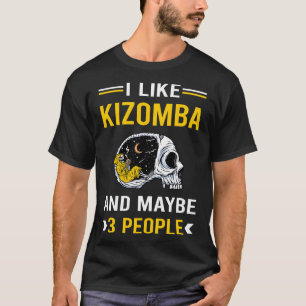 Camiseta Dançarino de dança de 3 Pessoas Kizomba