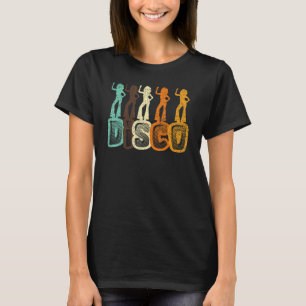 Camiseta Dançarino de dança de música Disco Colorful 70's R