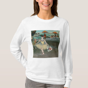 Camiseta Dançarino de Edgar Degas com o buquê, curtseyi