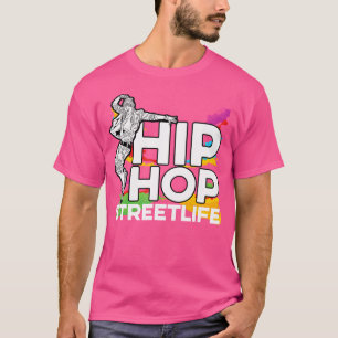 Camiseta Dançarino de Quebras de Streetlife de Hip Hop