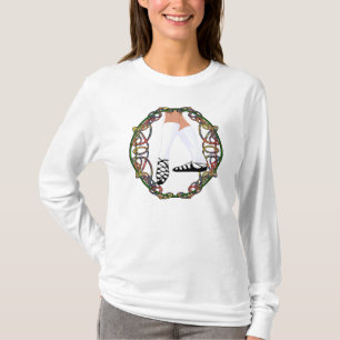 Camiseta Dançarino de Sapato Macio - Entrelaçamento Celta