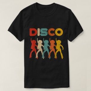 Camiseta Dançarino Disco Retro dos Anos 70 Design Vintage