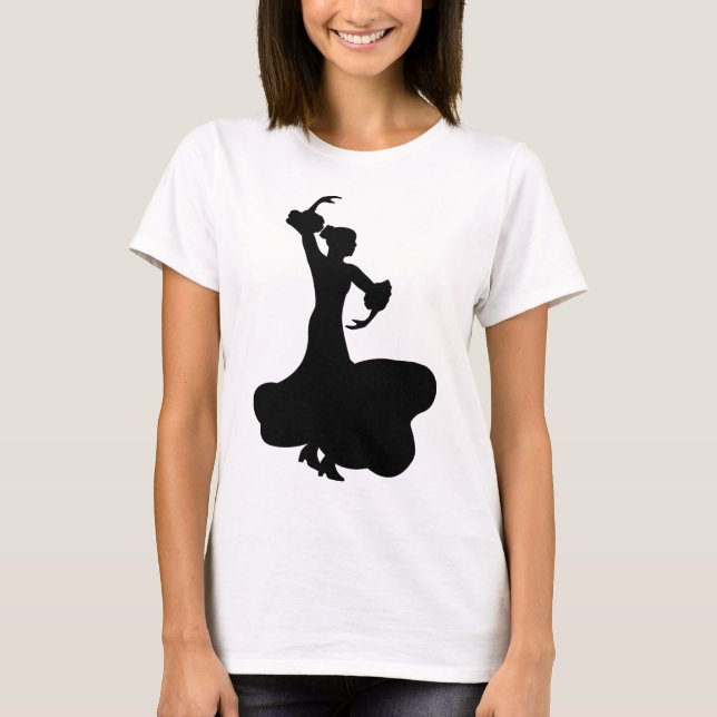 Camiseta Dançarino do Flamenco (Frente)