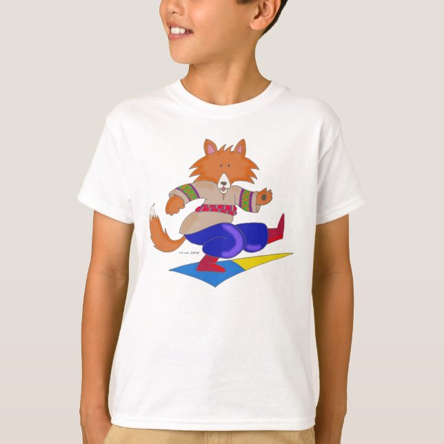 Camiseta Dançarino Foxy Ucraniano (Frente)