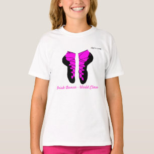 Camiseta Dançarino irlandês - classe do mundo