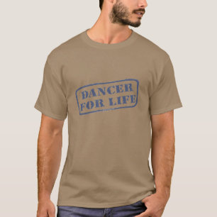 Camiseta Dançarino para da vida a dança da dança do