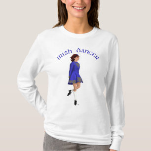 Camiseta Dançarino Passo Irlandês - Azul