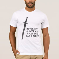 Dançarino/Swordsman Slogan com Sword Graphic ativa