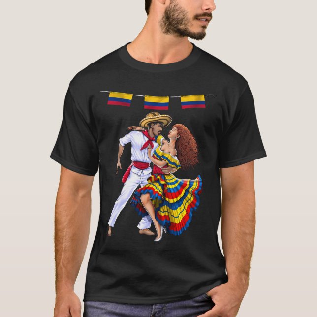 Camiseta Dançarinos Colombianos (Frente)