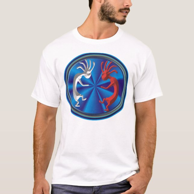 CAMISETA DANÇARINOS DE KOKOPELLI (Frente)