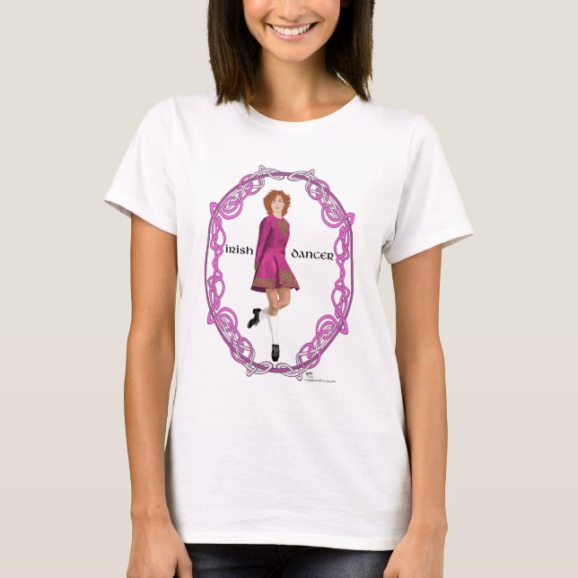 Camiseta Dançarinos de Step Irlandês (Frente)