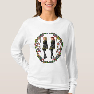 Camiseta Dançarinos Irlandeses Círculo Celta