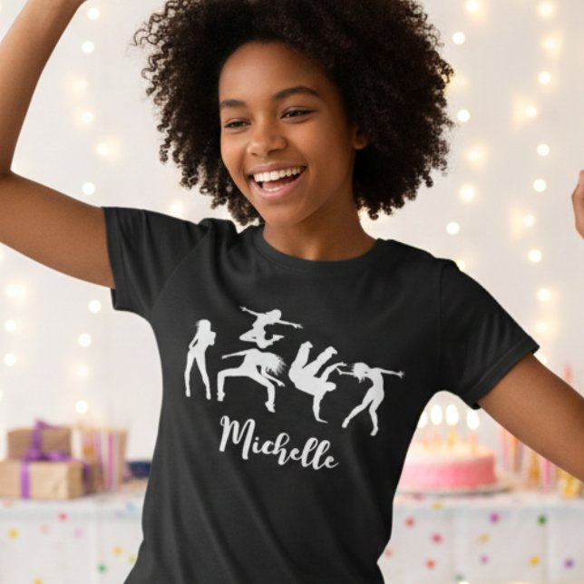 Camiseta Dançarinos psicodélicos de discotecas loucos (Criador carregado)