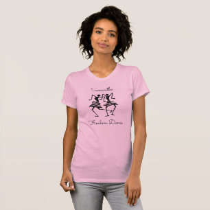 Camiseta Dançarinos Silhouette Incríveis e Felizes