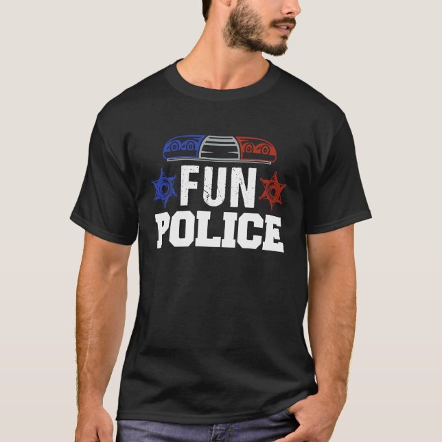 Camiseta Dance Chaperone, Polícia de Diversão Dançando Xeri (Frente)
