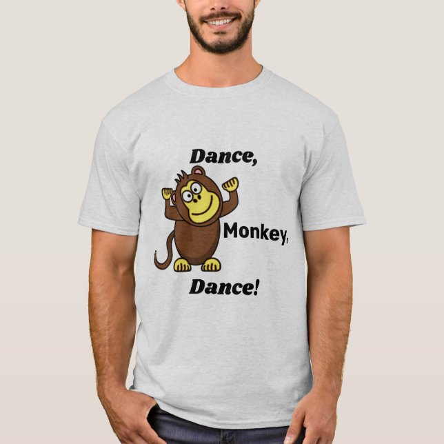 Camiseta Dance, Dance Macaco! (Frente)