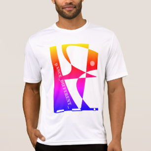 Camiseta DANCE_DIFFERENT_ 2 arco- íris