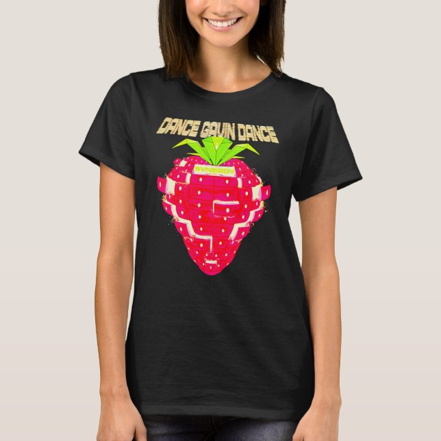 Camiseta Dance Gavin Dance Sinergia Morango (Frente)