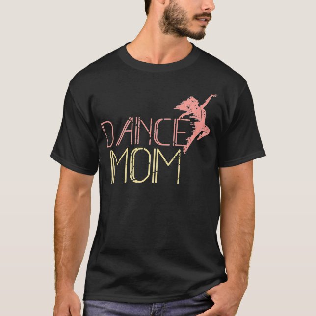 Camiseta Dance Mãe Dançando Mamãe Madre Disco Premium (Frente)