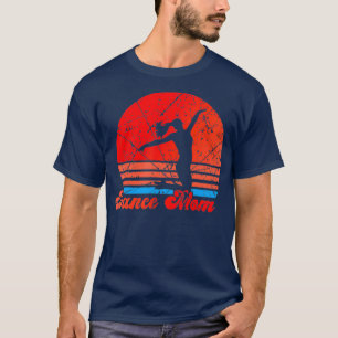 Camiseta Dance Mãe Dançando Mamãe Mãe Disco