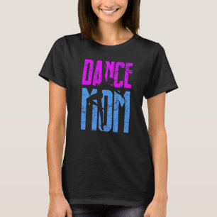 Camiseta Dance Mãe Leopard Dance Mãe Dia de as mães