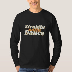 Camiseta Dance Mãe Pai Dança Colorida Comigo Bem Aqui Danç